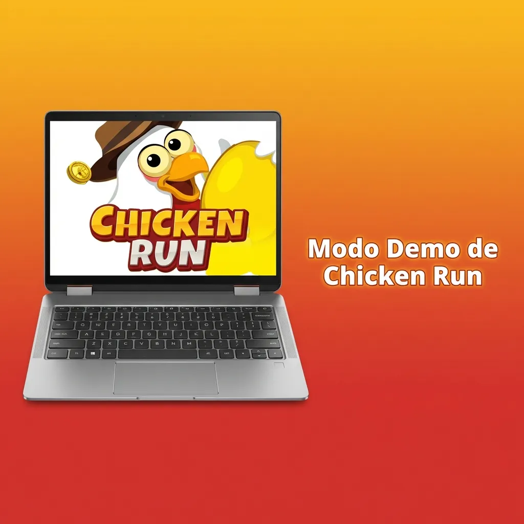 Chicken Run demo mode interface showing virtual gameplay without real money bets in Argentine casino platform