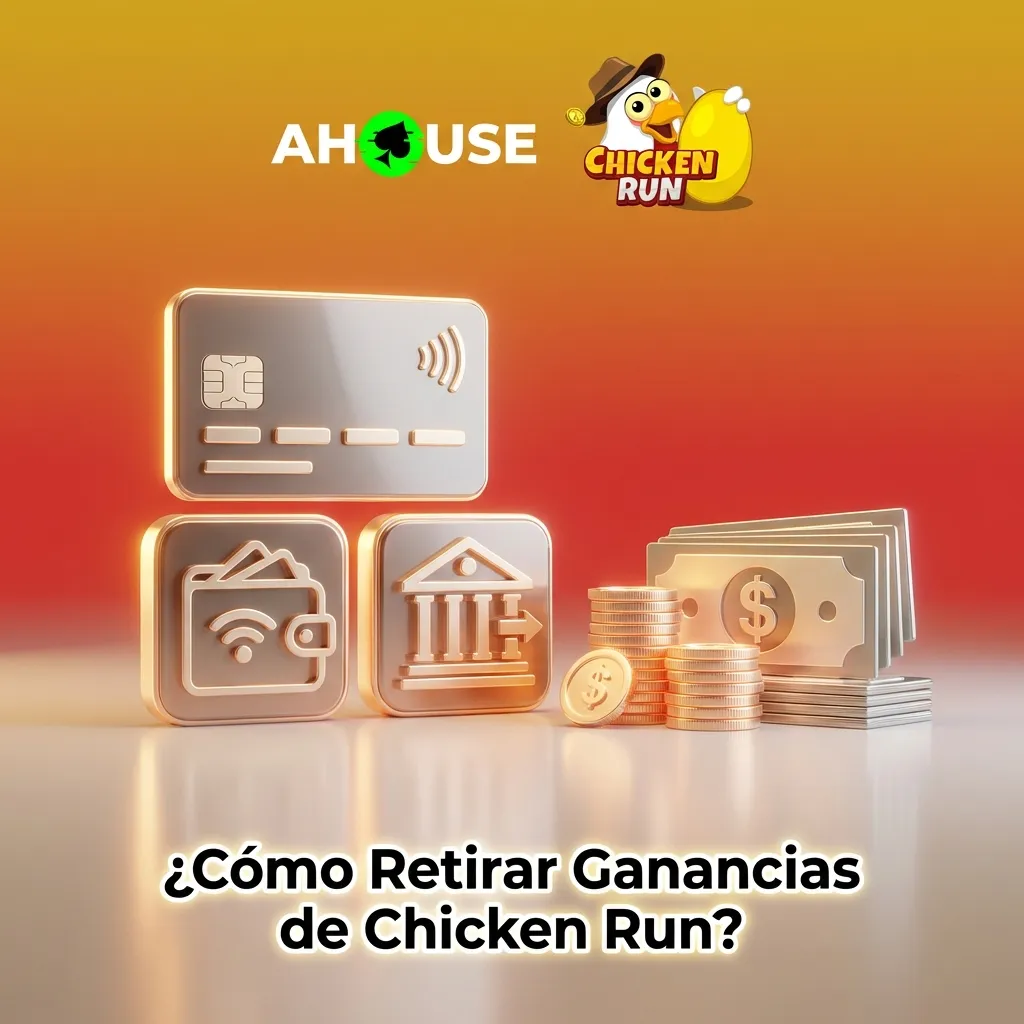 Screenshot showing Chicken Run app withdrawal process with payment options and verification steps