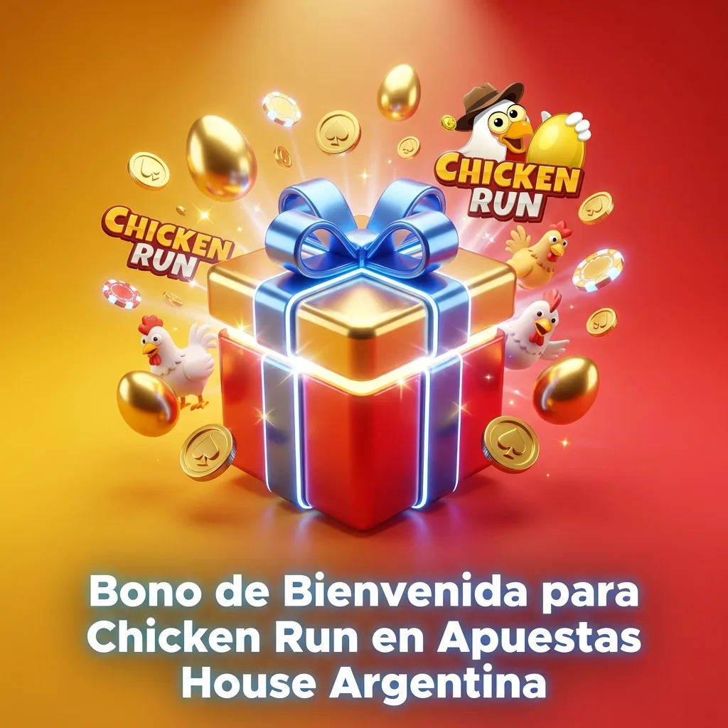 Bono de bienvenida 100% hasta $100 USD para Chicken Run en Apuestas House Argentina con requisitos de apuesta 30x