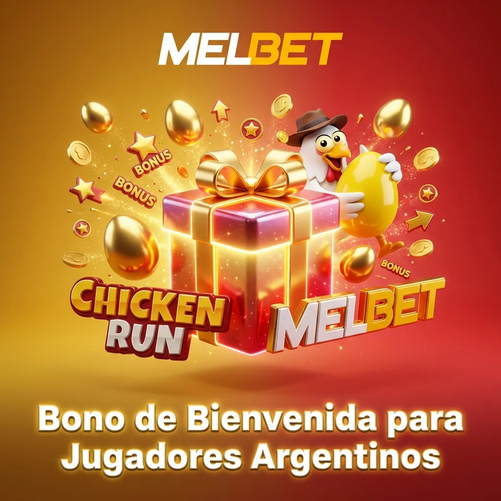 Melbet welcome bonus for Argentine players: 100% up to 200,000 ARS for Chicken Run casino game with registration steps