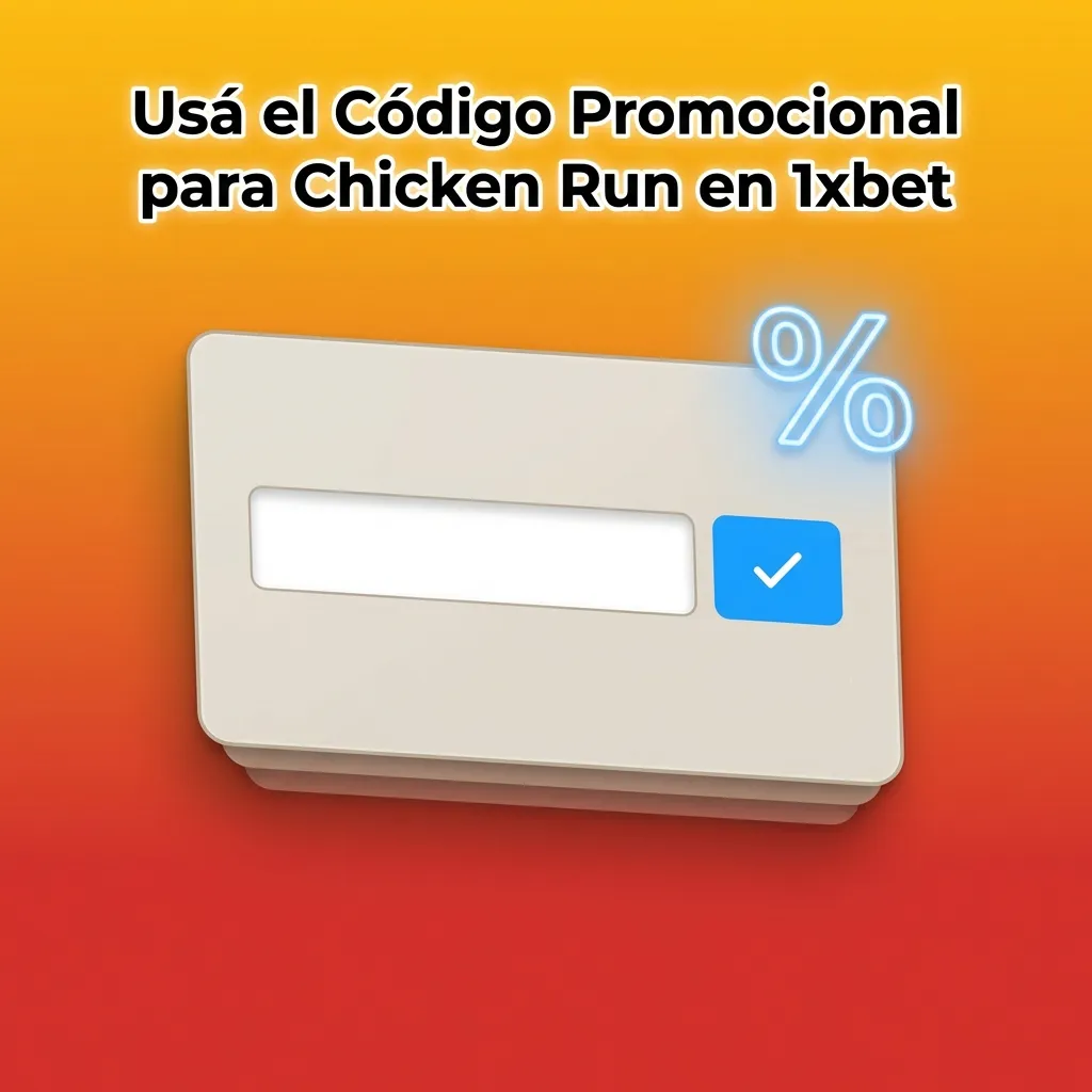 1xbet promotional code CHICKENMAX for Chicken Run game offering bonus benefits during registration