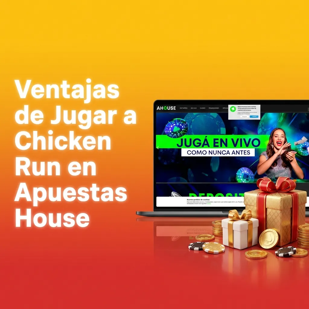 Players enjoying Chicken Run game features at Apuestas House with live chat, stats, and instant withdrawals displayed