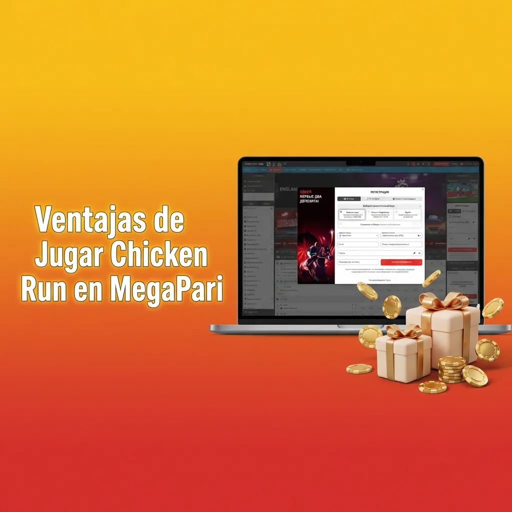 Pantalla de juego Chicken Run en MegaPari mostrando interfaz con chat en vivo, estadísticas y opciones de apuesta en pesos argentinos